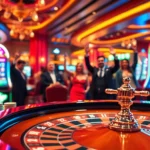 Experience the excitement of okwin casino with vibrant roulette tables and winning moments.