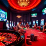 Experience the excitement of 789f.com as players win big at vibrant casino tables featuring roulette, cards, and chips.